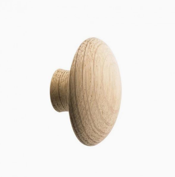 Hook Mushroom - 50mm - Untreated Oak