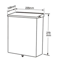 Load image into Gallery viewer, Sanitary napkin bin Stay - Matt black