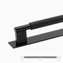 Load image into Gallery viewer, Handle Arpa - Backplate - 1178mm - Brushed black