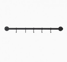 Load image into Gallery viewer, Kitchen rail Aveny - 600mm - Complete - Matt black