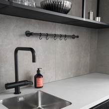 Load image into Gallery viewer, Kitchen rail Aveny - 600mm - Complete - Matt black