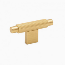 Load image into Gallery viewer, Knob T Arpa - Brushed brass