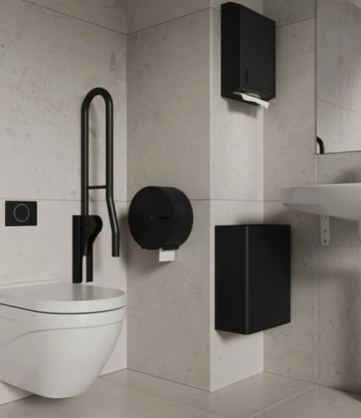 Towel dispenser Stay - Matt black