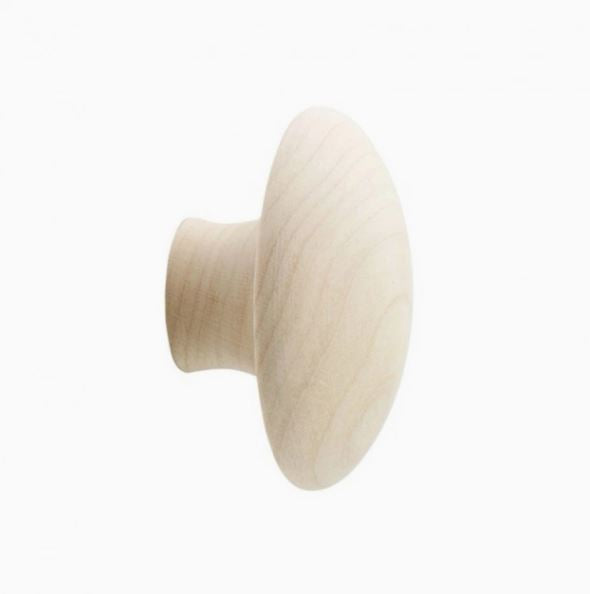 Knob Mushroom - 50mm - Untreated birch