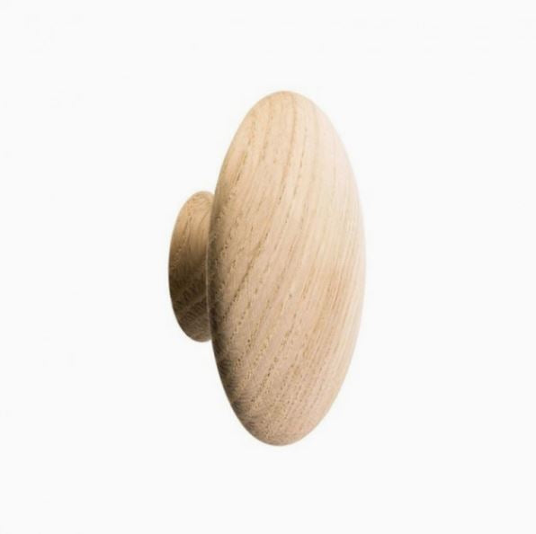 Hook Mushroom - 65mm - Untreated Oak