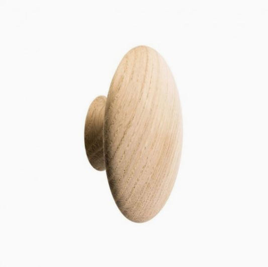 Hook Mushroom - 65mm - Untreated Oak