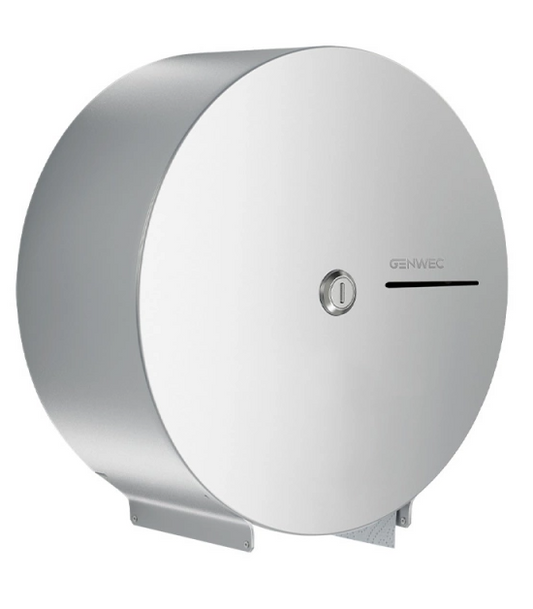 Toilet paper holder Jumbo Stay - Brushed stainless steel