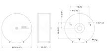Load image into Gallery viewer, Toilet paper holder Jumbo Stay - Matt black
