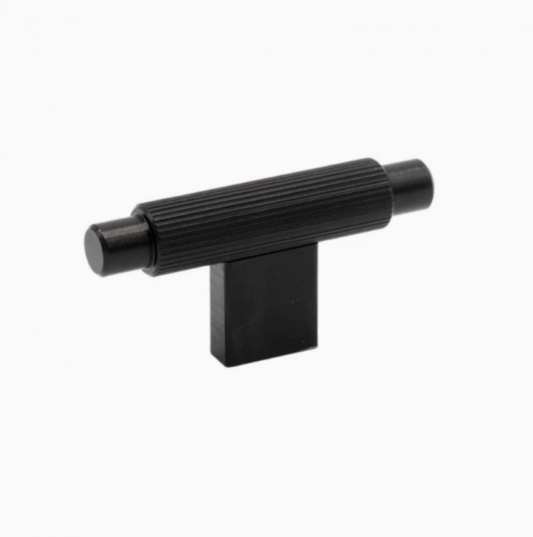 Knob T Arpa - Brushed black