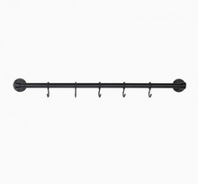 Load image into Gallery viewer, Kitchen rail Aveny - 600mm - Complete - Matt black
