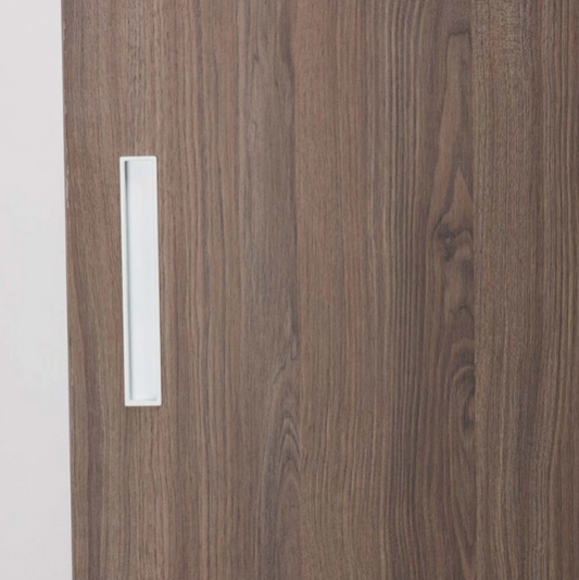 Recessed handle Cubic - Matt white
