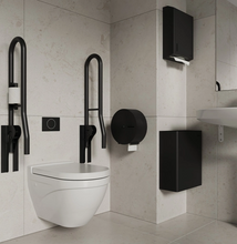 Load image into Gallery viewer, Toilet paper holder Jumbo Stay - Matt black
