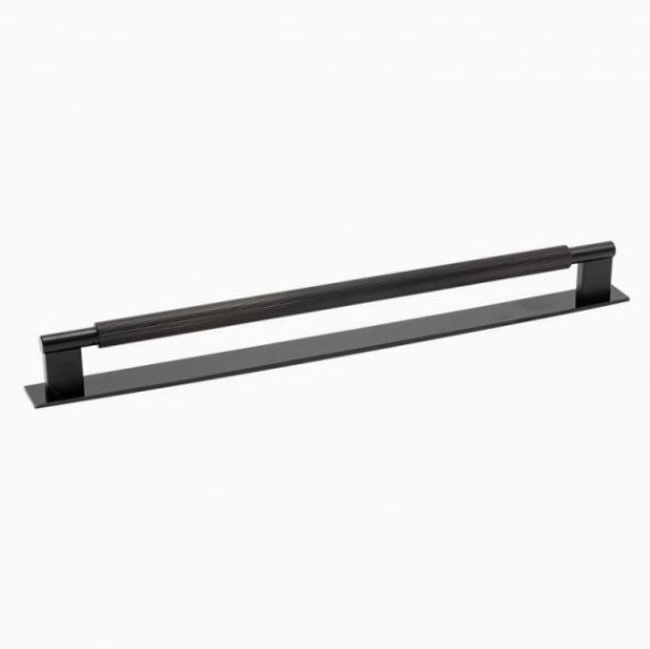 Handle Arpa - Backplate - 320mm - Brushed black