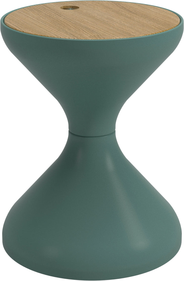 Bells Side Table Jade w. Ice Bucket Insert
