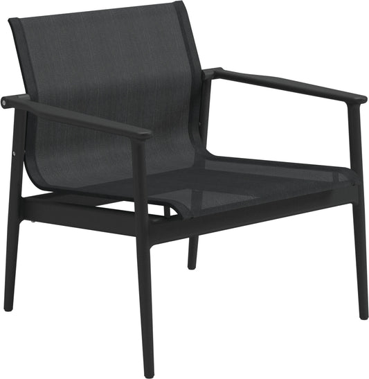 180 Stacking Lounge Chair With Aluminium Arms