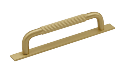 Helix Stripe/backplate 128mm brass