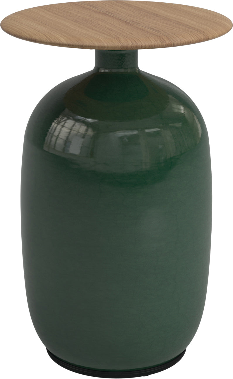 Blow High Side Table Emerald