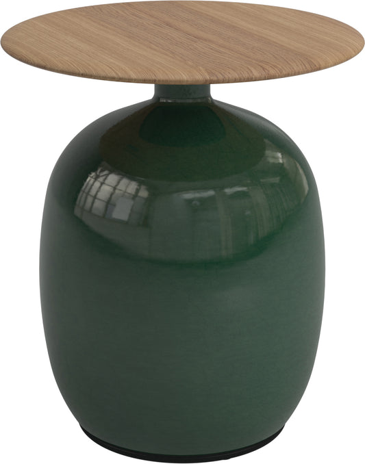Blow Low Side Table Emerald