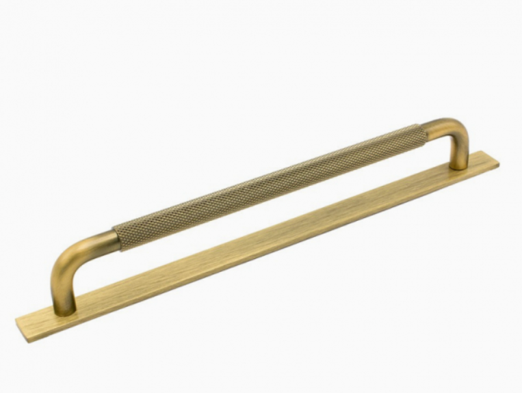 Handle Helix - Back plate - 224mm - Antique Bronze