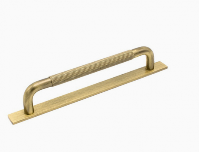 Handle Helix - Back plate - 160mm - Antique Bronze