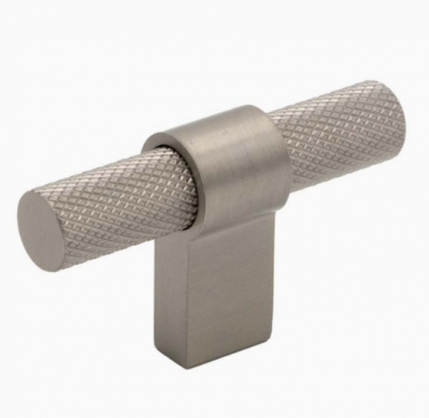 Knob T Helix - Stainless Steel