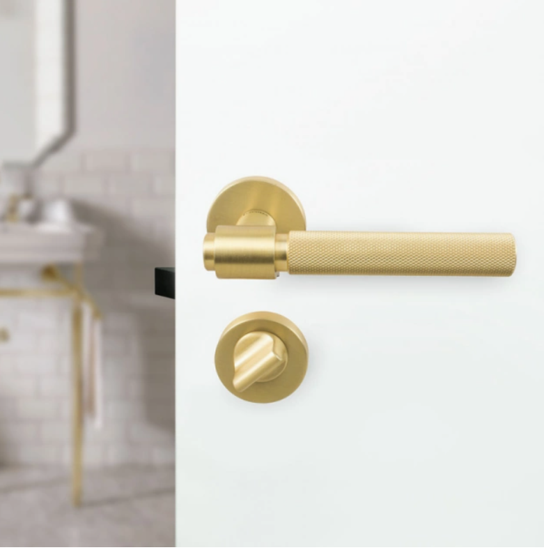 Toilet fittings R - Brushed brass
