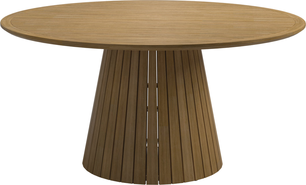 Whirl Teak 150cm Round Dining Table