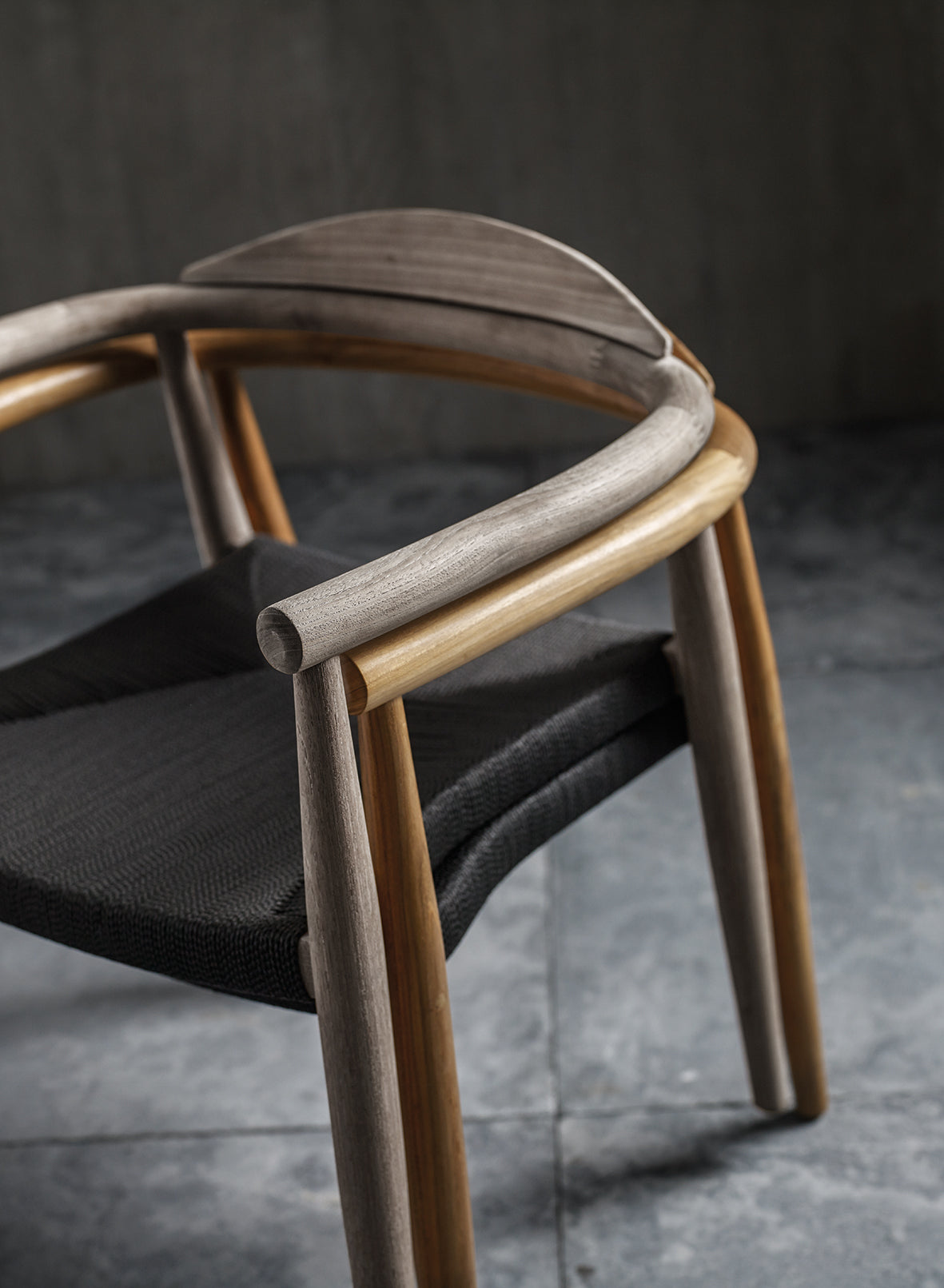 Standards Dansk Stacking Chair With Arms