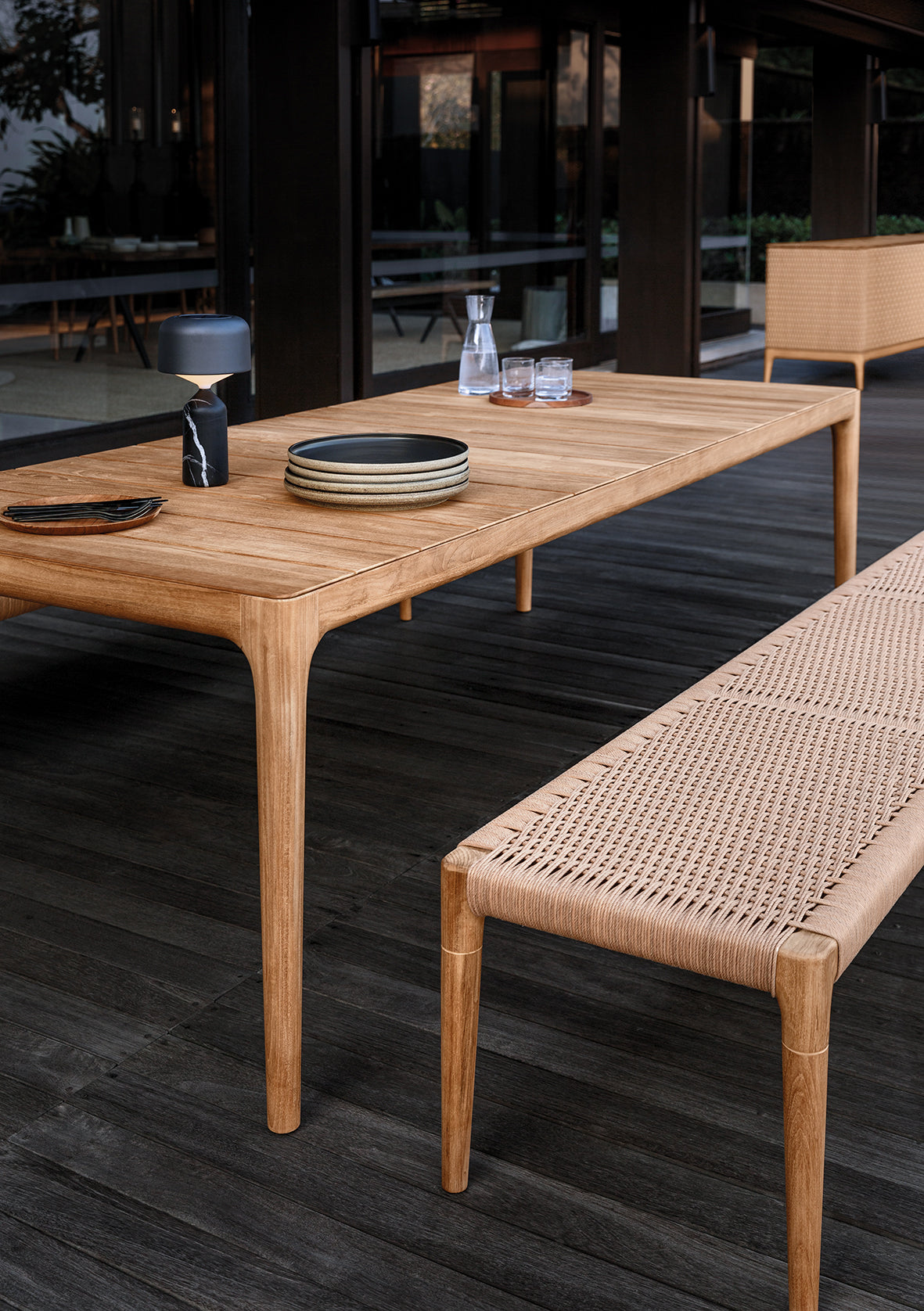 Lima 159cm Dining Bench w. cover