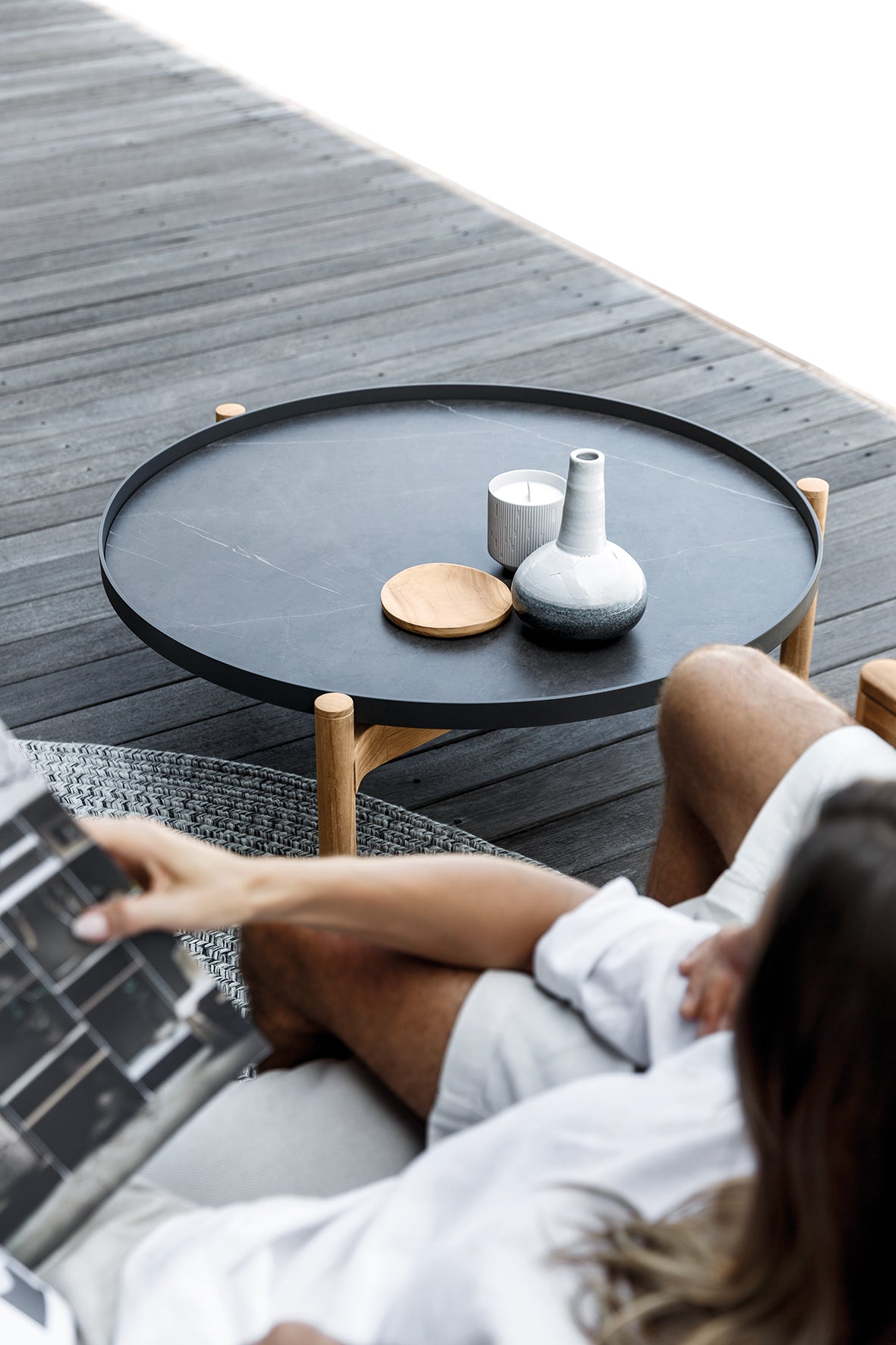 Sepal Coffee Table Nero
