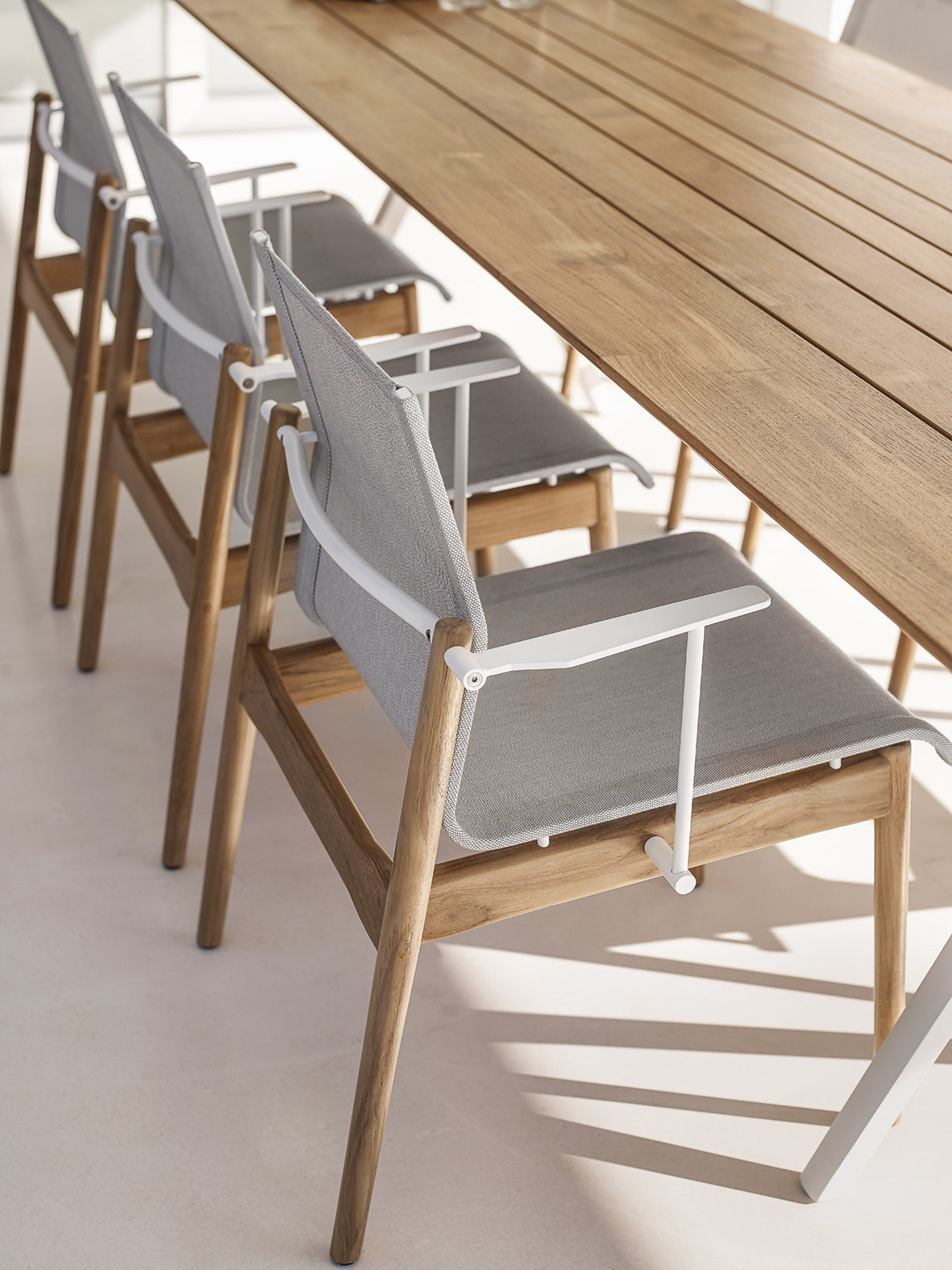 Split 170cm Dining Table Teak
