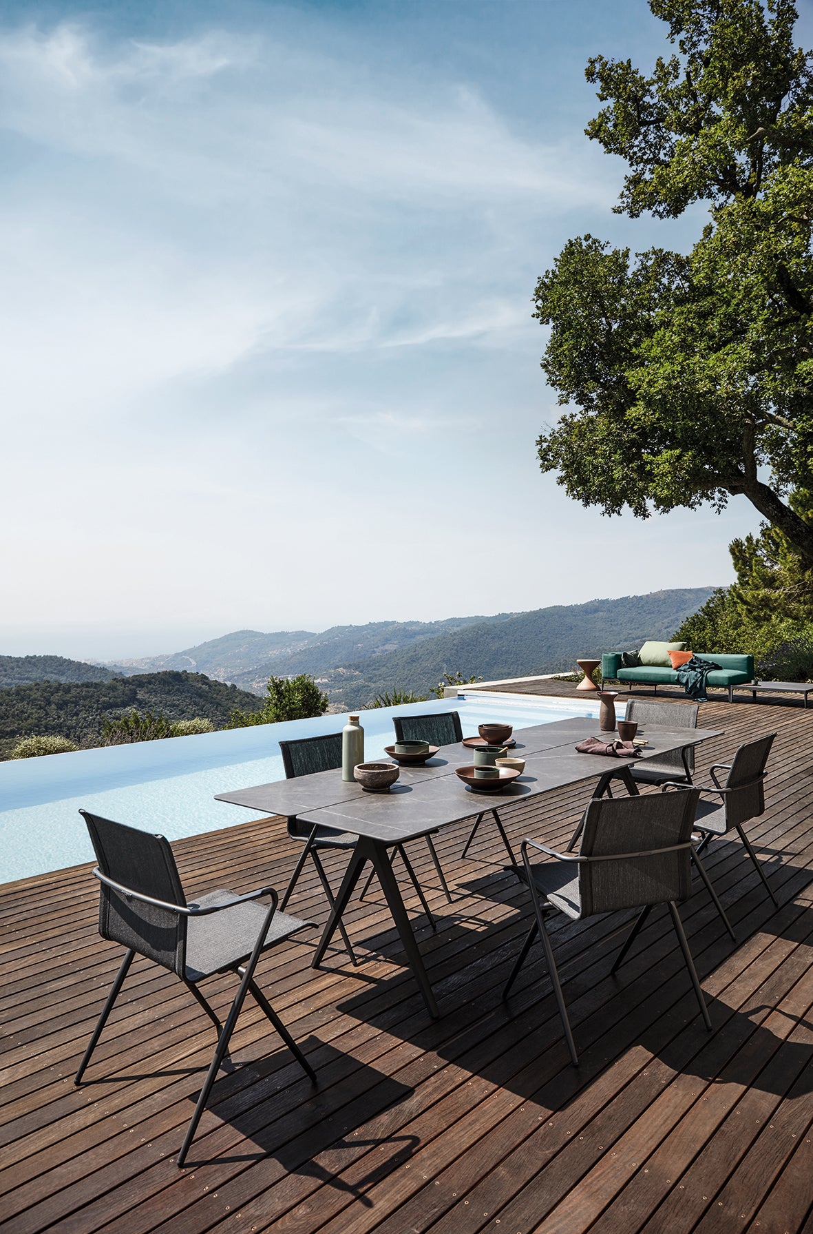 Split 170cm Dining Table Ceramic