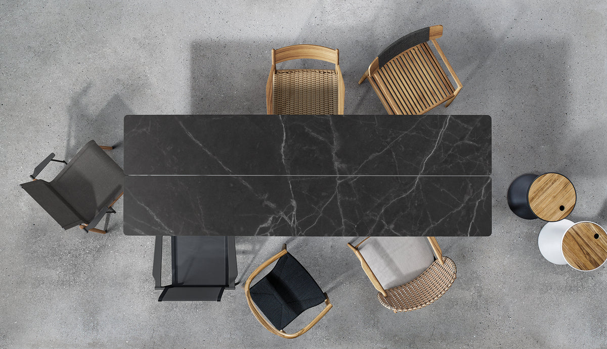 Split 170cm Dining Table Ceramic