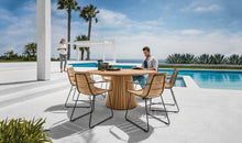 Load image into Gallery viewer, Whirl Teak 150cm Round Dining Table
